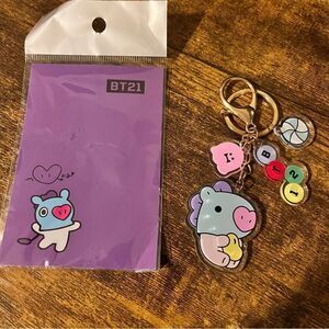 NEW BTS BT21 Keychain Mang / J-Hope